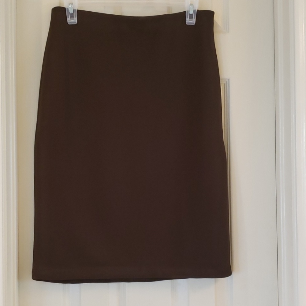 Dark Brown Grace Skirt in size 6